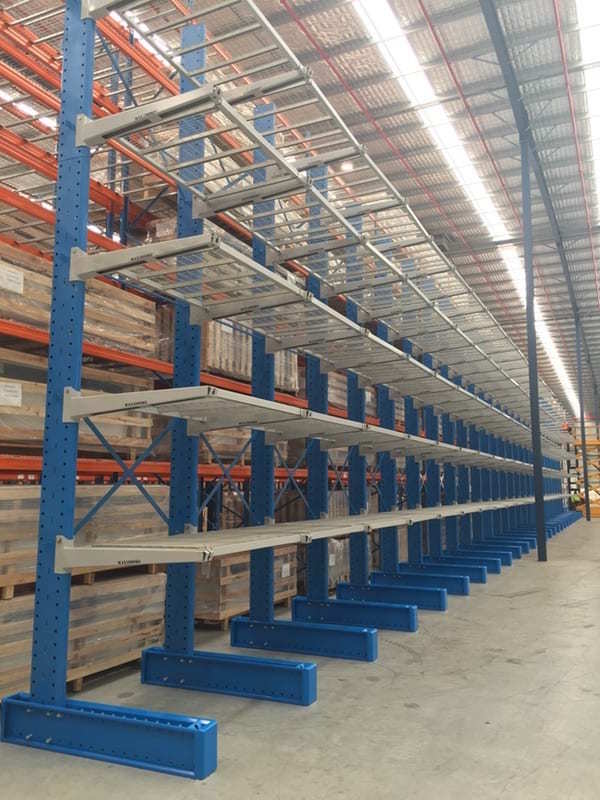 Double sided cantilever racking